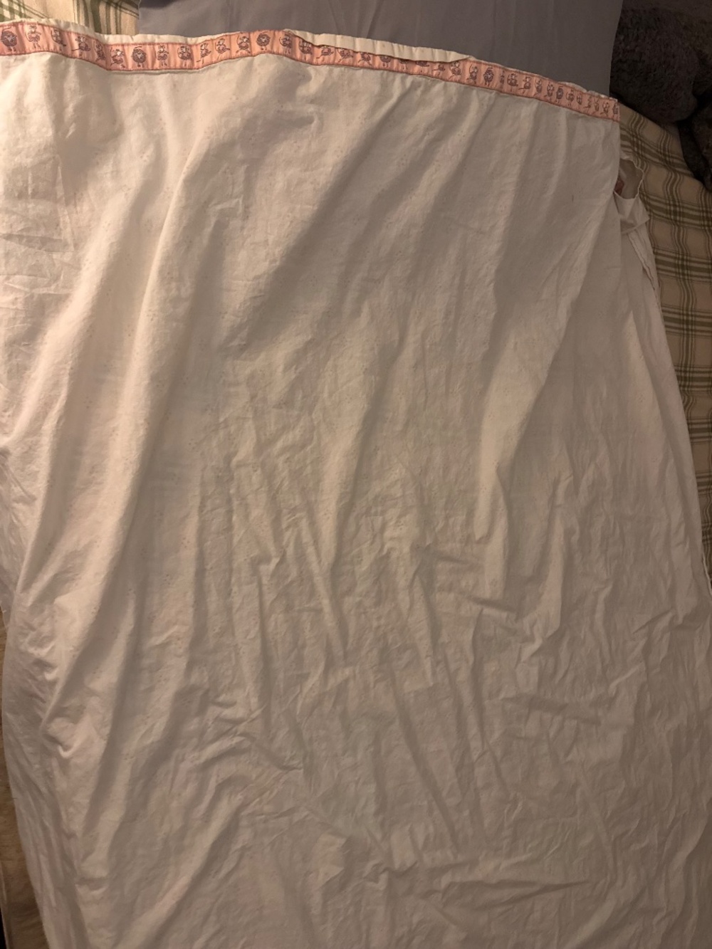 Rare! Twin Size American Girl Angelina Ballerina Girls bed sheet top sheet for g - Picture 4 of 5